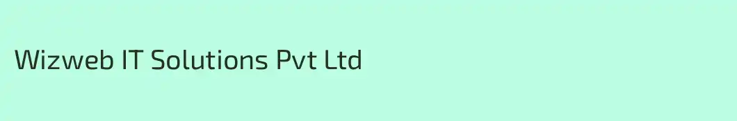 Wizweb IT Solutions Pvt Ltd
